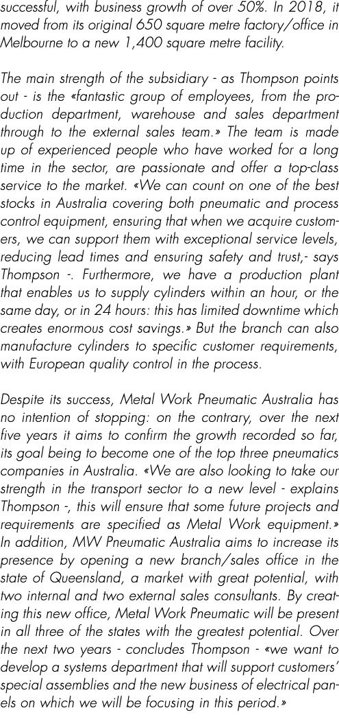 successful, with business growth of over 50%. In 2018, it moved from its original 650 square metre factory/office in ...